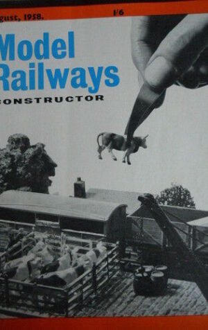 Model Railway Constructor 8 1958