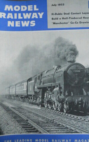 Model Railway News 7 1955 Build a Half-Timbered house