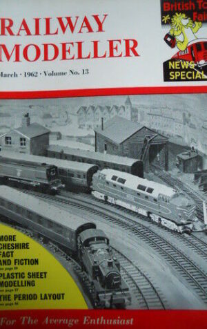 Railway Modeller 3 1962 plastic sheet modelling