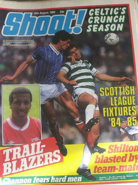 Shoot Magazine Soccer 18/08/1984 Sheffield return to the First Division