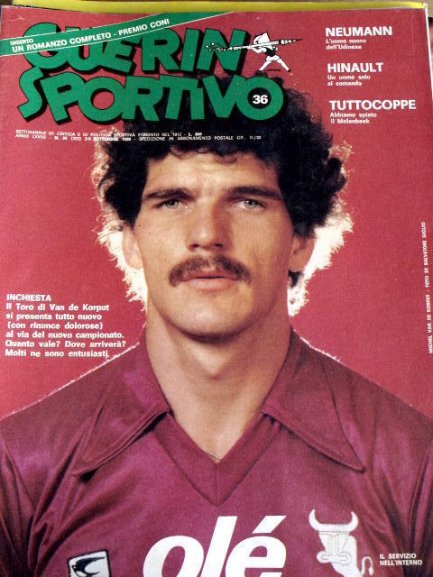 Guerin Sportivo 36 1980 Super sfida Milan Inter - Calendario C1 e C2