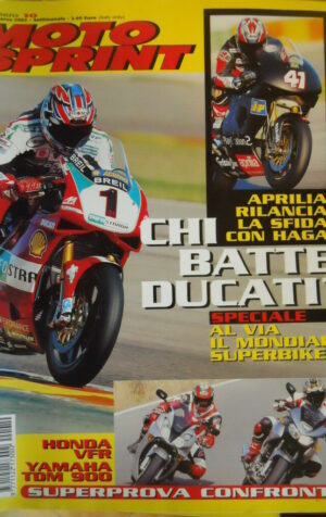 Motosprint 10 2002 Super Test Honda VFR contro Yamaha Tom 900
