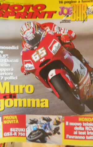 Motosprint 10 2004 Test novità SUZUKI GSX-R 750 - Honda nuovo telaio RCV