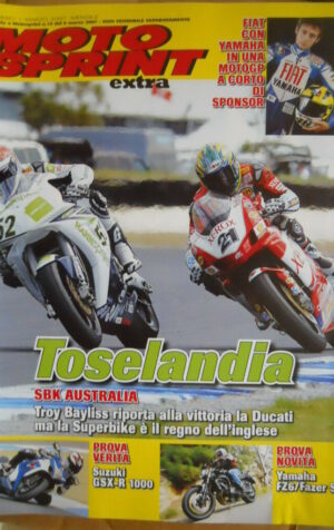 Motosprint 10 2007 Test verità Suzuki GSX-R 1000 test novità Yamaha FZ6