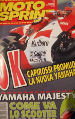 Motosprint 11 1996 Capirossi promuove la nuova Yamaha 500 GP