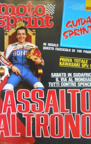 Motosprint 12 1984 Test Kawasaki GPz 550 - Assalto al trono di SPENCER