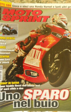 Motosprint 12 2010 Test Aprilia RSV4 R - MotoGp in Qatar Stoner fredda Rossi