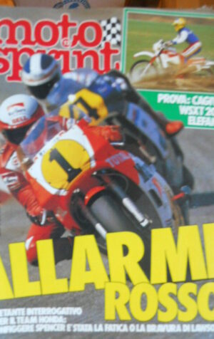 Motosprint 13 1985 Test Cagiva WSXT 200 Elefant - Morini Kanguro Xe 350