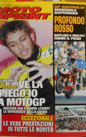 Motosprint 13 2002 Valentino Rossi ve lo spiego io il moto GP