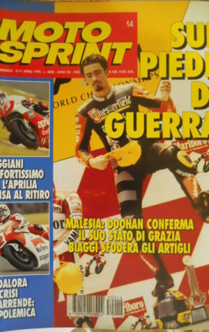 Motosprint 14 1995 Max Biaggi Cadalora Reggiani Doohan