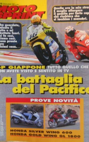 Motosprint 15 2001 Gp Giappone - Honda Silver Wing 600