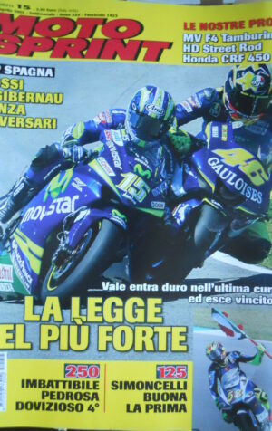 Motosprint 15 2005 Test MV F4 Tamburini HD Street Rod Honda CRF 450 R