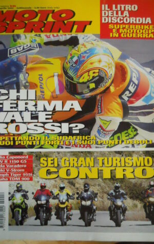 Motosprint 16 2002 Test 6 gran Turismo a confronto - Valentino ROSSI