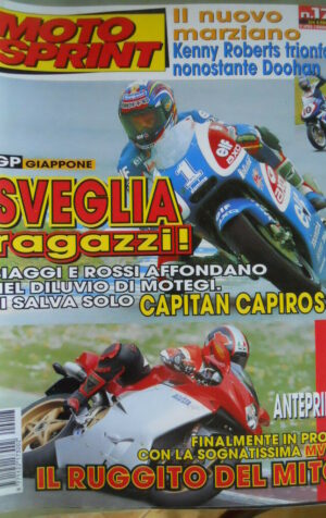Motosprint 17 1999 Kenny Roberts trionfa su Doohan - Max Biaggi e ROSSI