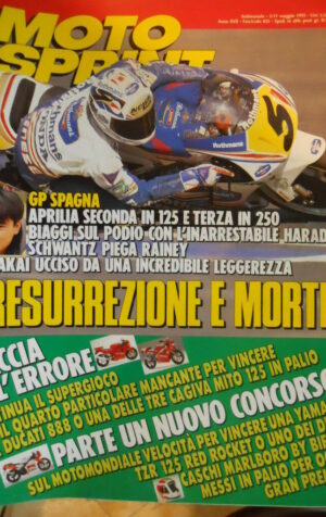 Motosprint 18 1993 Gp Spagna - Kawasaki ZXR 400 - Cross Gp Inghilterra