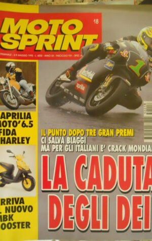 Motosprint 18 1995 Italiani a fondo dopo 3 gran premi Motomondiale