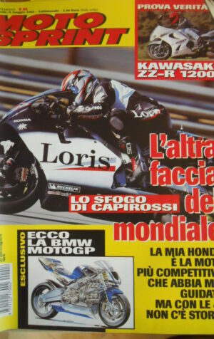 Motosprint 18 2002 Lo sfogo di Loris Capirossi - Test Kawaski ZZ-R 1200