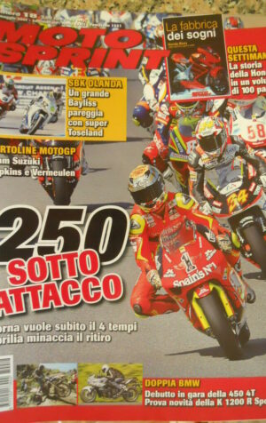 Motosprint 18 2007 Test novità BMW K 1200 R Sport -