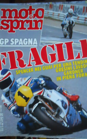 Motosprint 19 1986 Gp Spagna Spencer Out - Test Kawasaki GPz 250R