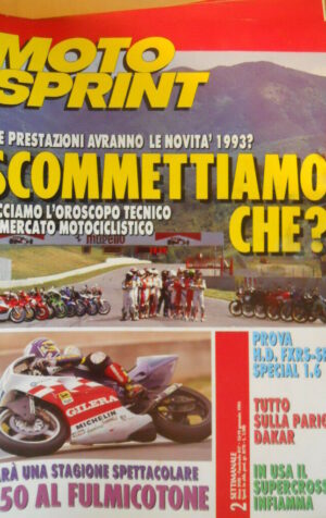 Motosprint 2 1993 Harley Davidson 1600 - John Kocinski - Parigi Dakar 1993