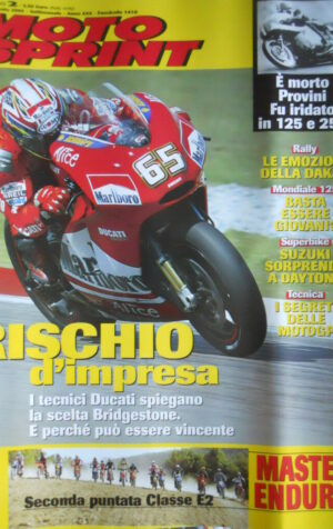 Motosprint 2 2005 Muore Orovini iridato in 125 e 250 - SBK Suzuki