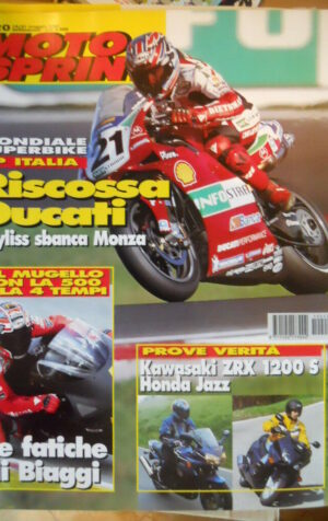 Motosprint 20 2001 Mondiale Superbike Gp Italia Bayliss sbanca Monza