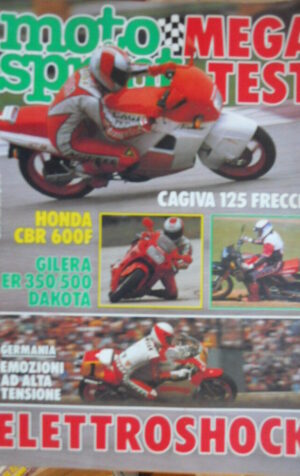 Motosprint 21 1987 Test Honda CBR 600 F - Gilera ER 350 / 500 - Cagiva 125 Frecc