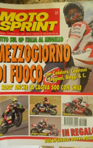 Motosprint 23 1995 Gp Italia Cadalora Capirossi Reggiani Max Biaggi