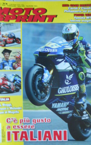 Motosprint 23 2005 Test verità Yamaha MT-01 - Gp Italia Rossi Biaggi Capirossi M