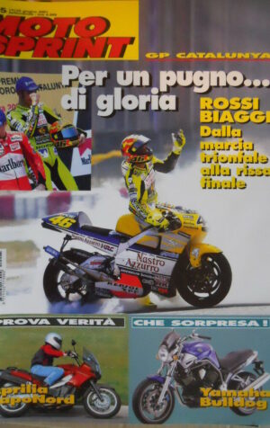 Motosprint 25 2001 Test Aprilia Capo Nord - Yamah Bulldog - Rossi e Biaggi