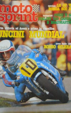 Motosprint 26 1982 Test Guzzi V 65 Italjet 350 - Cross Italia 125 Rosso Gilera