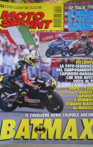 Motosprint 26 1994 test Honda CB 500 - Ducati 450 Mark D - Trionfo MAX Biaggi