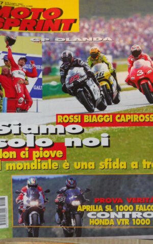 Motosprint 27 2001 Gp Olanda Rossi Biaggi Capirossi SIAMO SOLO NOI!!