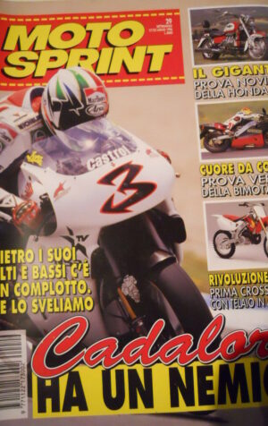 Motosprint 29 1996 Test novità della Honda F6 - Test verità Bimota SB6