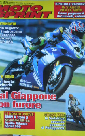 Motosprint 29 2005 Test BMW K 1200 S - Kawasaki ER-6N - Aprilia Atlantic