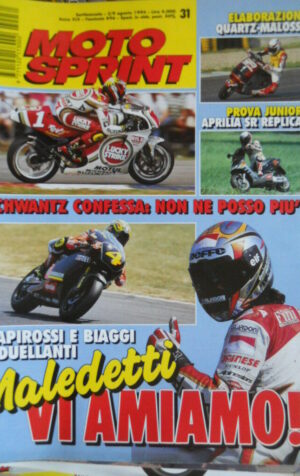Motosprint 31 1994 Elaborazioni Quartz Malossi - Capirossi e Biaggi