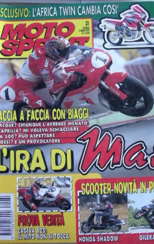 Motosprint 31 1997 L'ira di Max Biaggi - Test verità Cagiva 125 MITO