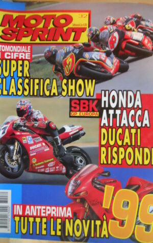 Motosprint 32 1998 Superbike Gp Europa Honda attacca Ducati risponde