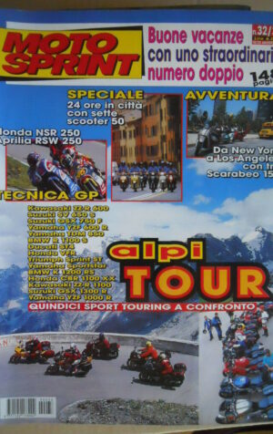 Motosprint 33 1999 15 sport Touring a confronto Kawasaki Suzuki BMW Yamaha
