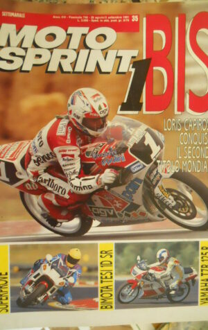 Motosprint 35 1991 Loris Capirossi conquista il secondo titolo mondiale