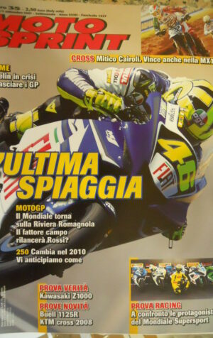 Motosprint 35 2007 Valentino Rossi Ultima spiaggia - Test Kawasaki Z1000