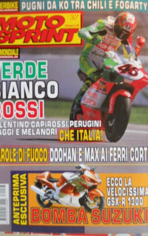 Motosprint 37 1998 Valentino Rossi Super - Doohan Max Biaggi ai ferri corti