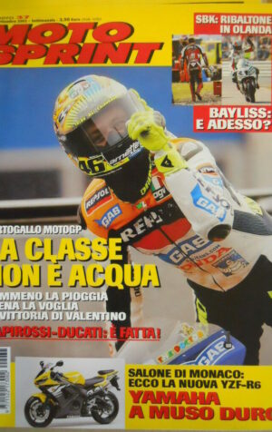 Motosprint 37 2002 Grande vittoria di Valentino Rossi Gp Portogallo