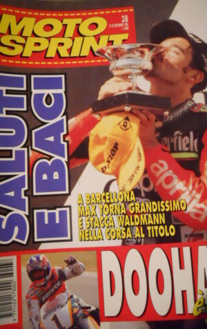 Motosprint 38 1996 Max Biaggi - Mick Doohan re della 500