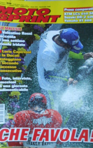 Motosprint 39 2005 test KTM LC4 640 SM Suzuki DR-Z 400 SM - Yamaha XT 660 X