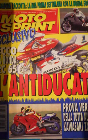 Motosprint 4 1996 Ecco la Honda RC 65 l' Anti Ducati - Test Kawasaki ZX-7R