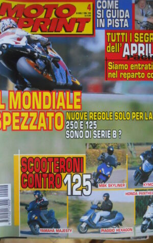 Motosprint 4 1999 Tutti i segreti dell'Aprilia Racing -