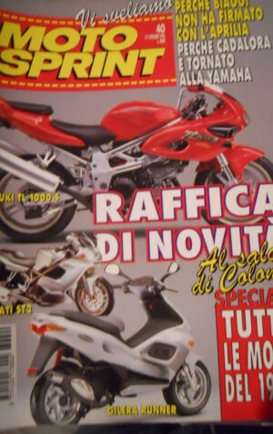 Motosprint 40 1996 le novità Suzuki TL 1000S - Ducati ST2 - Salone di Colonia