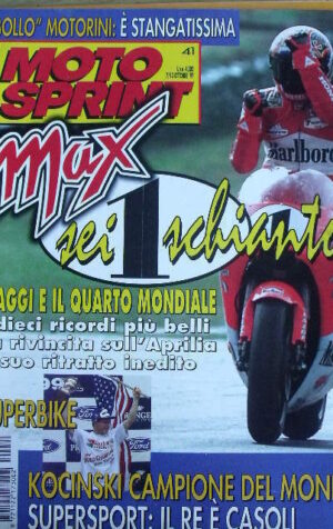 Motosprint 41 1997 Kocinski campione del mondo - Supersport Re Casoli