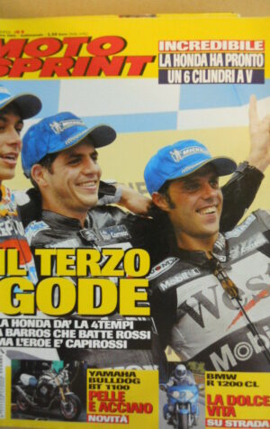 Motosprint 41 2002 Valentino Rossi Loris Capirossi Mick Doohan- Yamaha Bulldog